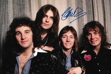 Chris Norman "Smokie" autograph signed 20x30 cm picture 