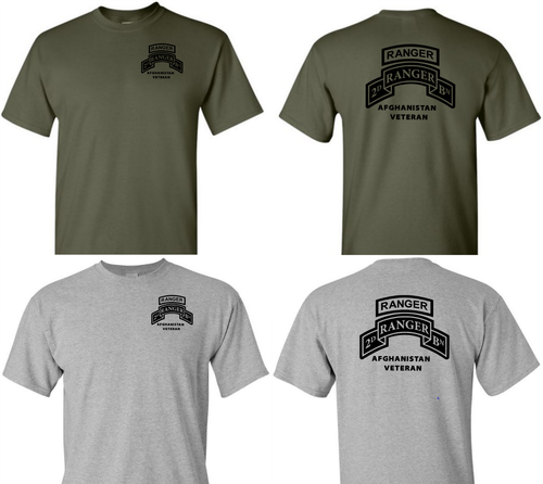 2nd Ranger Battalion Shirt, Army Ranger 