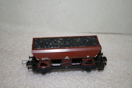 TEG269, Trix Express 3449, Selbstentladewagen Fd-52 (Ed084) (Otmm 52) mit Kohle | Condition: Gebraucht