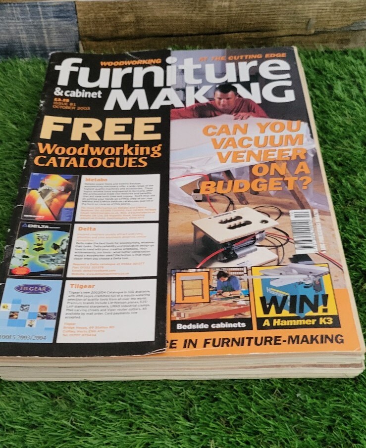 Vintage Woodworking Magazines Furniture & Making eBay
