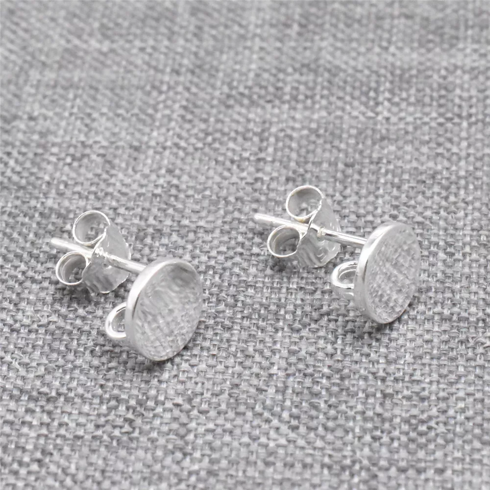Silver 2024 earring posts