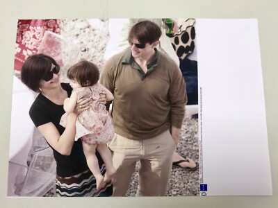 TOM CRUISE KATIE HOLMES Baby Candid 07 Film Film Foto COTE D AZUR FRANKREICH Party