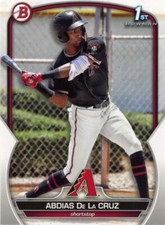 2023 1st Bowman Paper #BP-34 Abdias De La Cruz