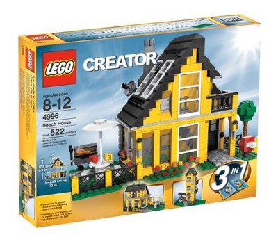 NEW IN BOX SEALED Lego 4996 Creator Beach House Retired Rare 