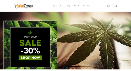 Cannabis Online Business Website  Affiliate / DropShipping/ eCommerce  Free Host