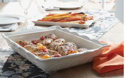 Princess House Marbella Bake & Serve Set (2pc.) 3273 HTF | eBay