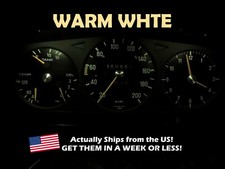 Gauge Cluster Led Dashboard Bulbs Warm White For Mercedes Benz 77 85 W123