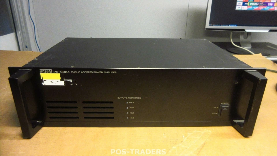 INTER-M PA-9324 Public Address Power Amplifier 240 watts (mono) 70Hz to 18kHz - Bild 1 von 4