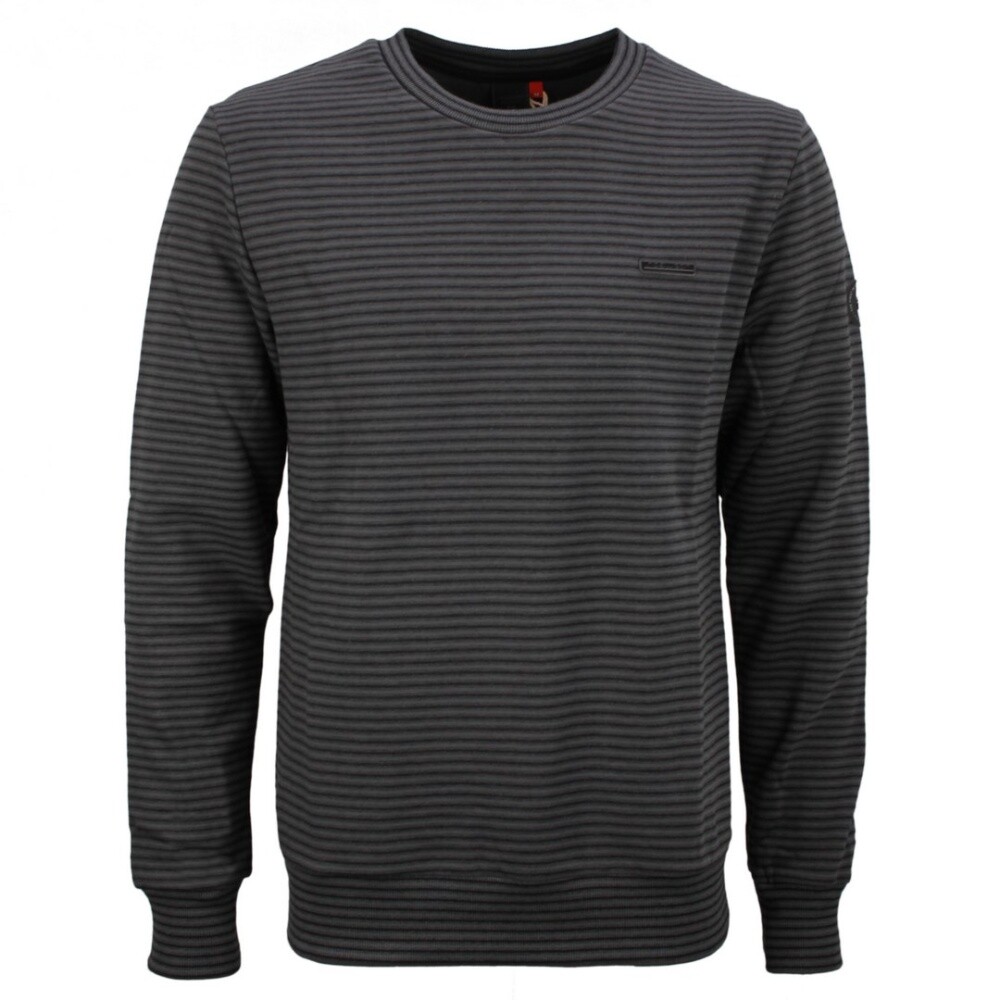 White Hoodie Herren Gestreift Sweat Jacke Sweatjacke Blau WeiÃƒÂŸ