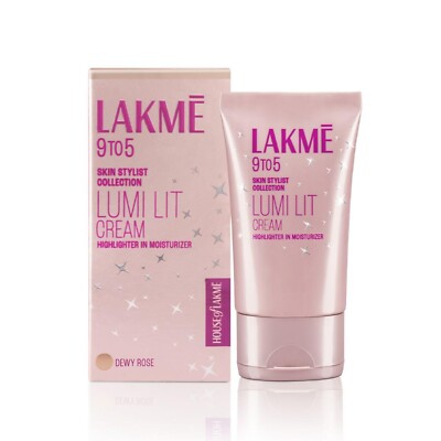 フェイスクリーム lumi Lakme Lumi Cream Face cream with Moisturizer + Highlighter Dewy