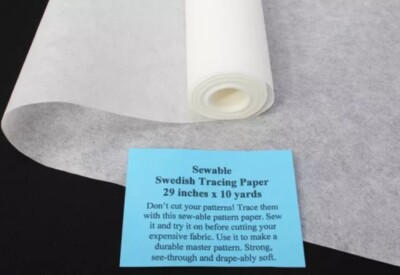 Sew-able Swedish Tracing Pattern Paper 10 Yards By 29  Wide(M409.03)