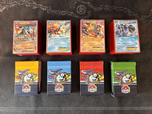 Pokemon World Championship Deck 2015 Set (Sleeved + Deck boxes)