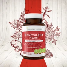 Secrets Of The Tribe Benevolent Heart Capsules, 500 mg