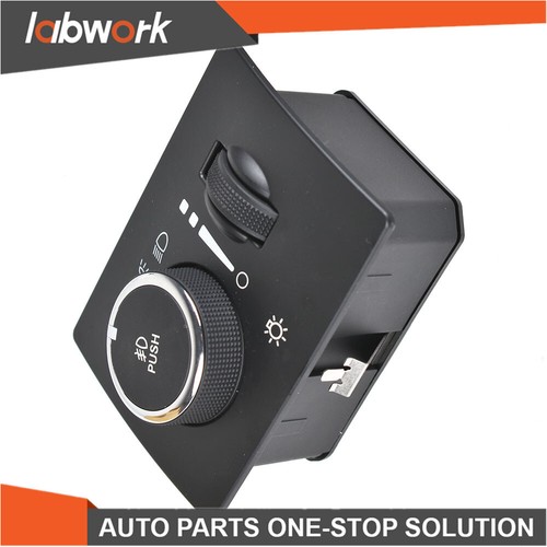 Labwork Headlamp Switch With Fog Lights For Dodge Challenger Chrysler 2005-2014 - Picture 2 of 7