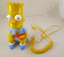 Vintage 1990 Bart Simpson telephone free shipping