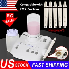 For Cavitron Dental Ultrasonic Scaler fit EMS +5*Tips+2 Bottles + 5pcs Handpiece