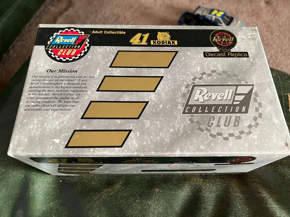 NASCAR STEVE GRISSOM KODIAK #41 1997 CHEVY MONTE CARLO  1/24 SCALE w/COA - Image 2 of 4