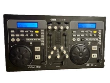 Gem Sound New York CDM-150 Dual Compact Disc Player/Mixer (For Parts or Repair)