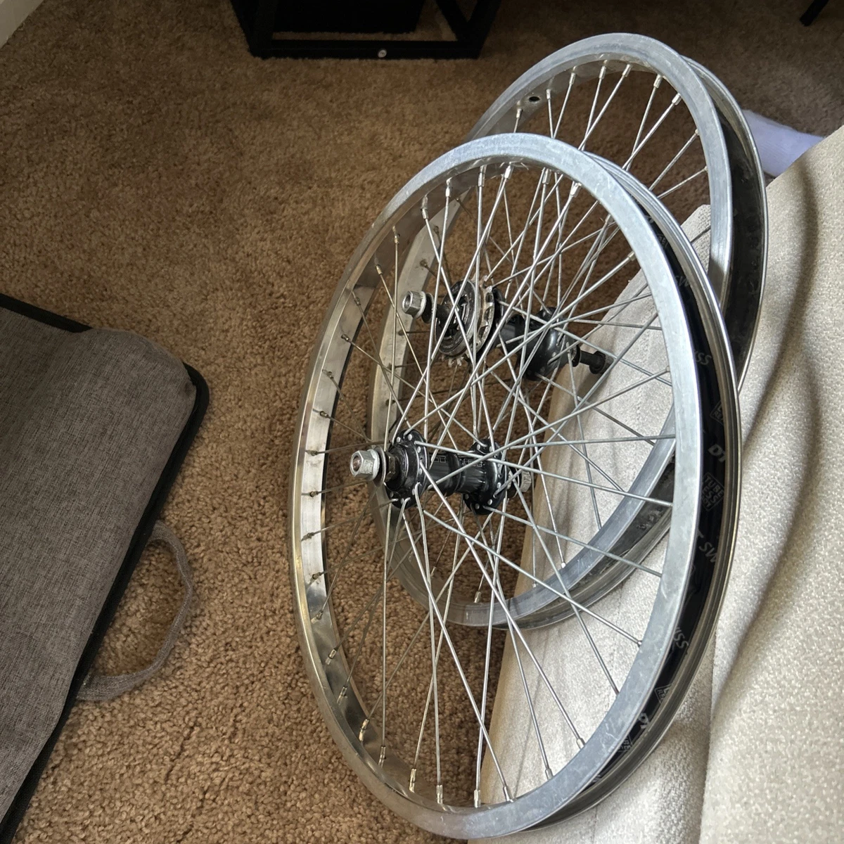 GT Bicycles for BMX Bike-Old School Silver Vintage Bicycle Parts