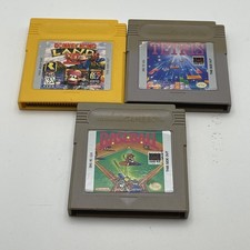 Nintendo Gameboy Game Lot of 3 - Tetris Donkey Kong Land 3 Baseball - Tested