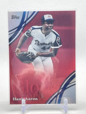 2026 Topps Series 2 Hank Aaron Glove Work Insert #GW-43 Atlanta