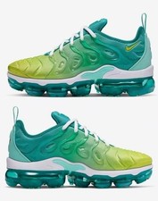 New Men's Nike air vapormax plus Light Green sneakers