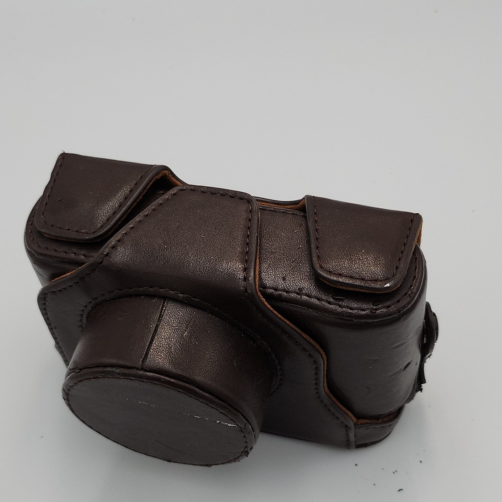Leather Camera Case/Cover Universal Fit Brown Colour image 5