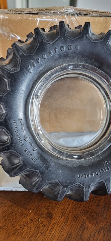 Vintage Firestone Ashtray Tractor Tire