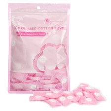 Classycoo Komprimiertes Handtuch 100 Stück 1 Stück (100er Pack), 100 (rosa)