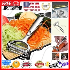 Elegant 2-in-1 Multifunction Vegetable Peeler - Effortless Precision Peeling