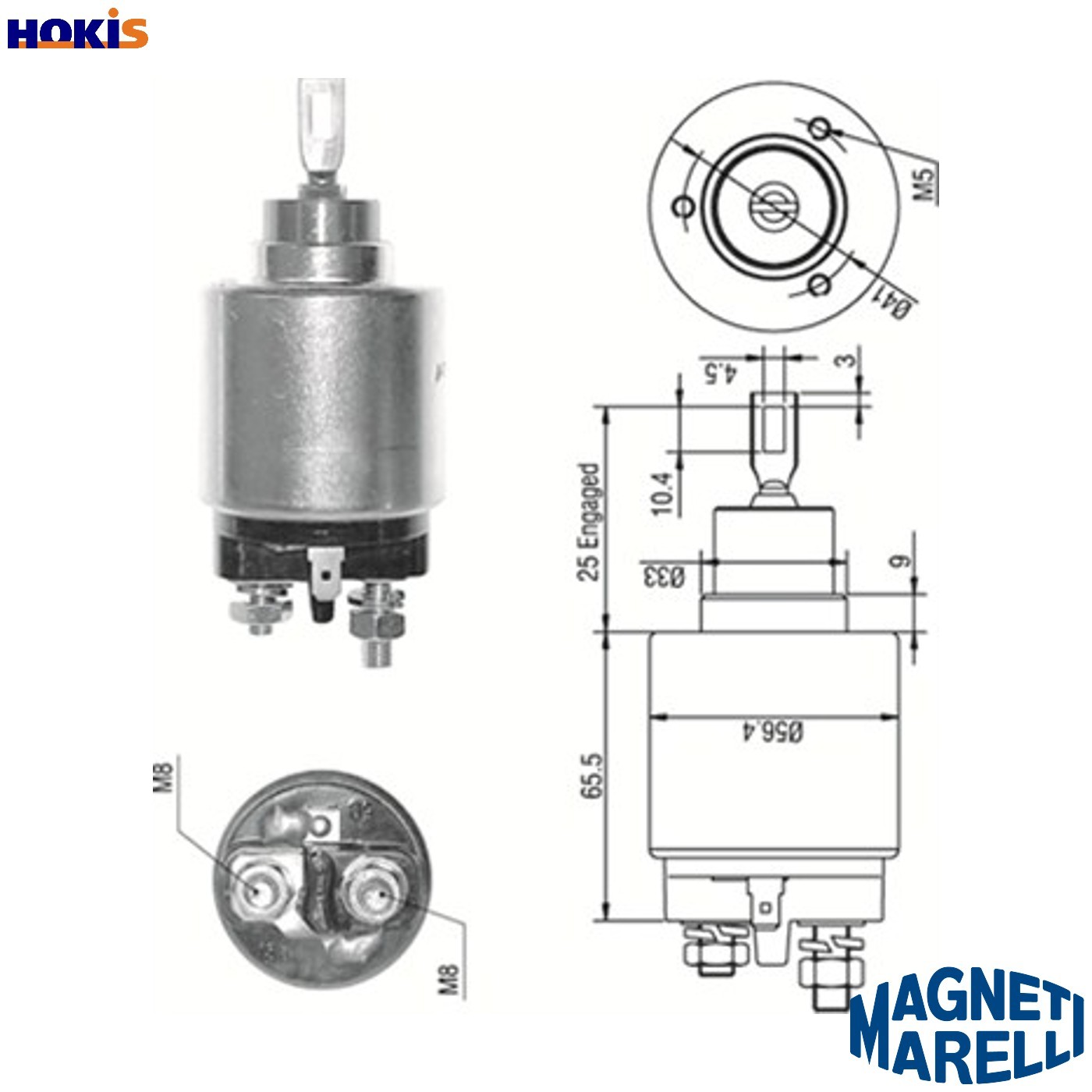 SOLENOID SWITCH STARTER 940113050273