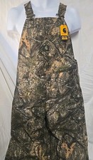 Carhartt OX8755-B Youth Bib Size 16 Mossy Oak Camo Insulated Double Knee Overall