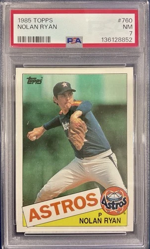 1985 Topps - Nolan Ryan #760