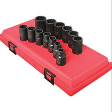 Sunex Tools 2679A 1/2 IN DR. METRIC 12-POINT IMPACT SOCKET SET