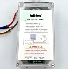 Briidea HASS-02 Soft Starter Enables Easy Start an A/C & Appliances on RV Power