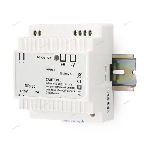 Din Power Supply 30W 15V for Video Door Intercom & Access Control System - Picture 4 of 7