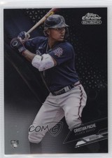 2021 Topps Chrome Black Refractor 76/199 Cristian Pache #40 uk2