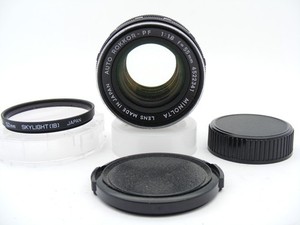 Minolta 55mm f1.8 Auto Rokkor-PF manual focus lens No 4522341 Mount Minolta SR
