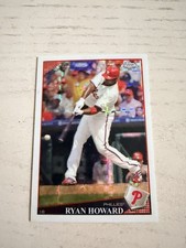 Topps 2009 Chrome Ryan Howard #139 Philadelphia Phillies Baseball Card