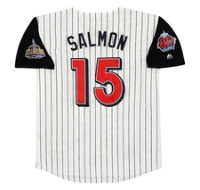 Tim Salmon 2000 Anaheim Angels White Jersey w/ 40th Patch Men’s Size Large
