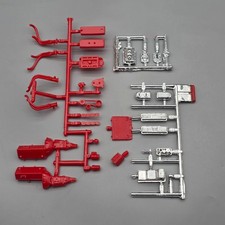 Mpc 125 1957 57 Chevy Bel Air Flip Nose Parts Kitbash Drag Engine Motor