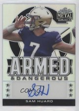 2022 Leaf Metal Draft Silver Prismatic 17/40 Sam Huard #AD-SH2 Auto d6d