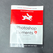 Visual QuickStart Guide Photoshop Elements 9 for Windows Jeff Carlson Paperback