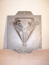 Vintage Aluminum Industrial Art Factory Foundry Mold Geometric "Darth Vadar"