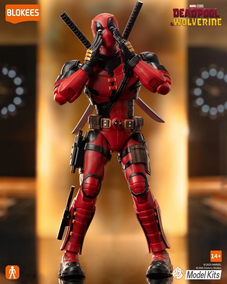 Blokees Marvel Deadpool & Wolverine – SAGA81116 Deadpool Model Kits Figure - Image 3 of 4