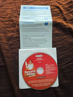 Resume Maker Deluxe 18 Cd With Activation Key 