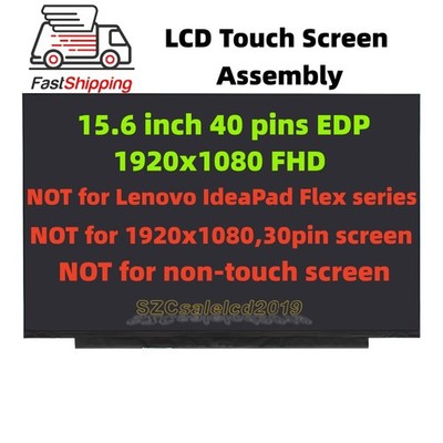 5D10W69930 5D10W69931 For Lenovo ideapad 5-15IIL05 81YK LCD Display Touch Screen