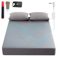 Grounding Sheets King, 90 Organic Cotton 10 Pure Silver Fiber,Grounded Bed...