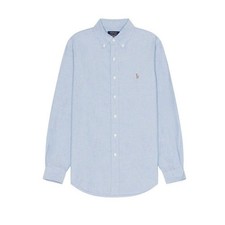 Ralph Lauren Yarmouth Oxford Button Down Shirt Mens Long Sleeve Blue 15 1/2 34