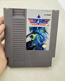 Double Dragon II T2 Terminator Top Gun NES Game Lot 3 Cartridges 1980s 1990s